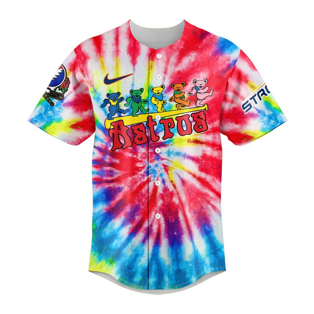 Houston Astros x Grateful Dead New Jersey