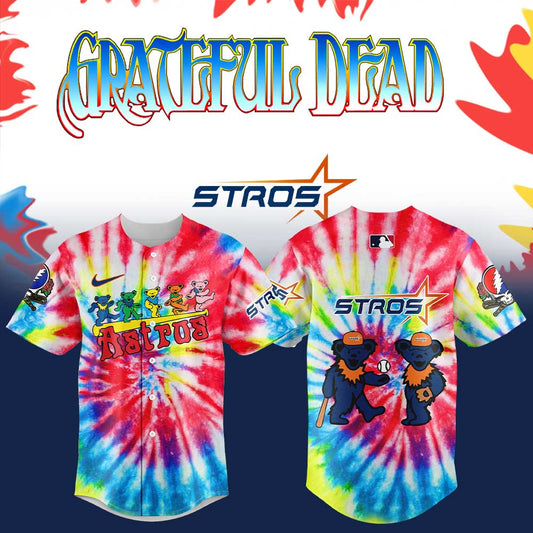 Houston Astros x Grateful Dead New Jersey