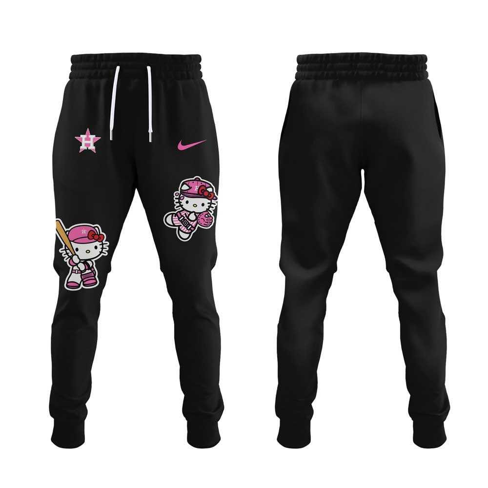 Houston Astros x Hello Kitty Pink Logo Jersey
