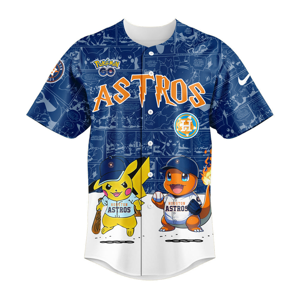 Houston Astros x Pokémon GO Jersey