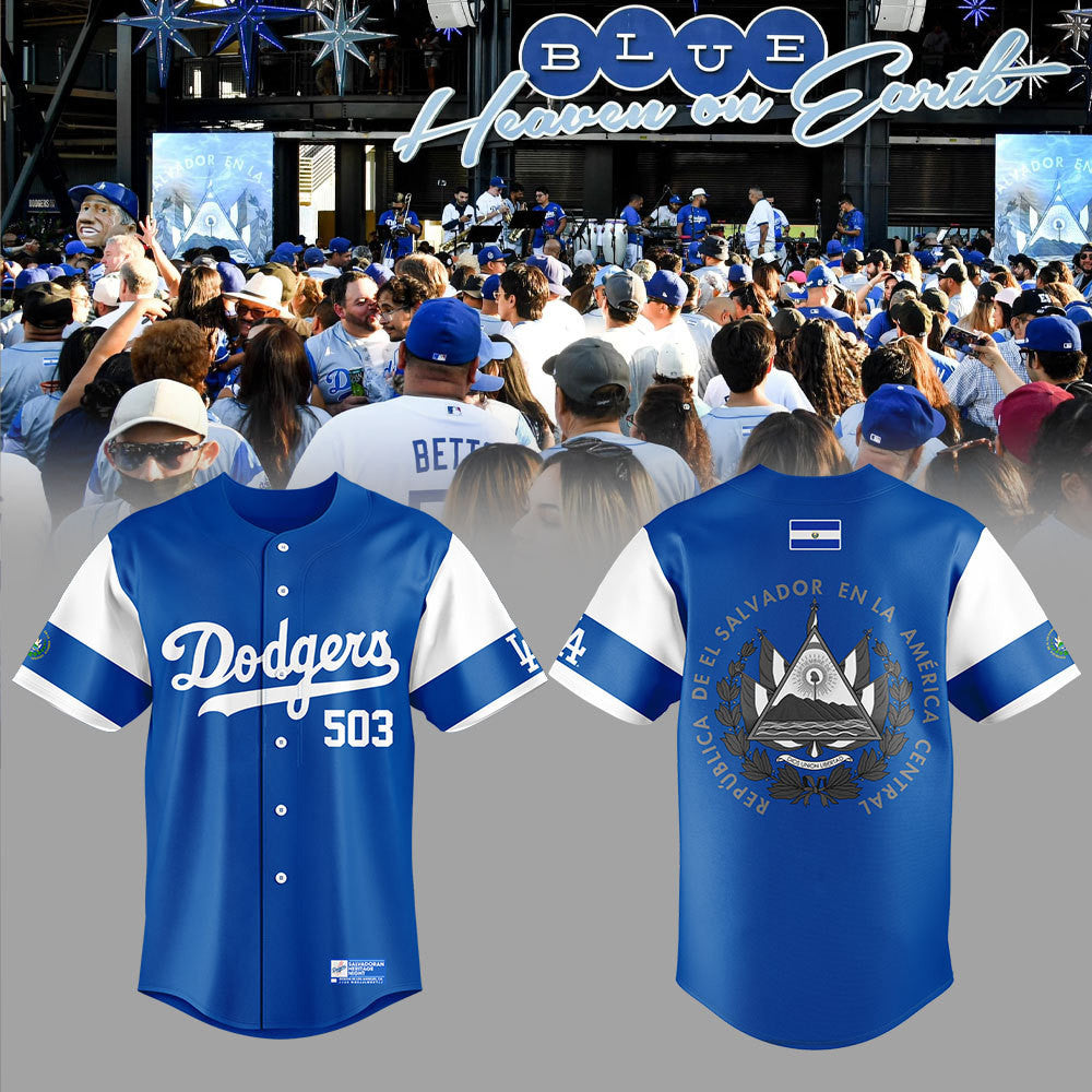 Limited Editon Los Angeles Dodgers Heritage Night Salvador Jersey