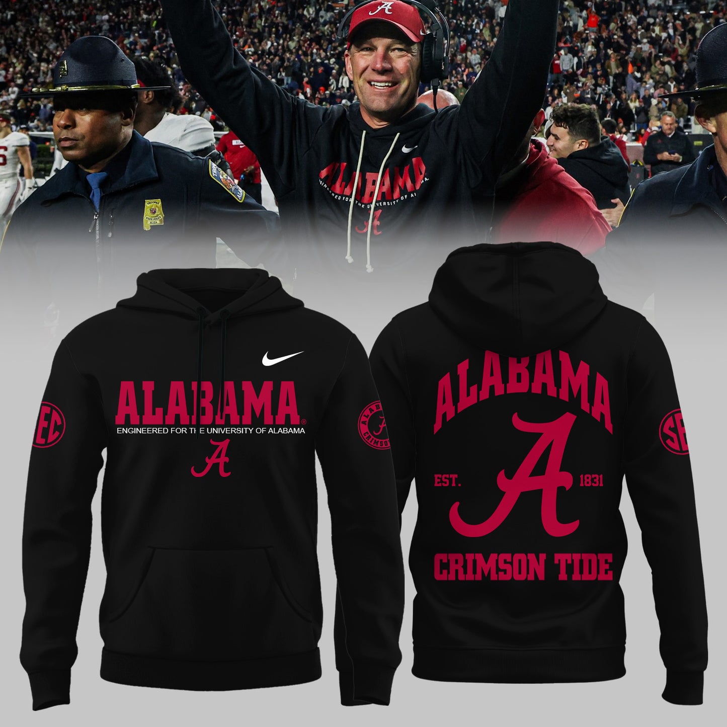 Alabama Sideline Men Dri-FIT College Limited Edition Hoodie | TO61