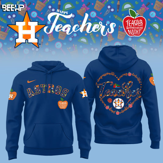 Houston Astros TEACHER APPRECIATION NIGHT Editions Limited 2025 Hoodie