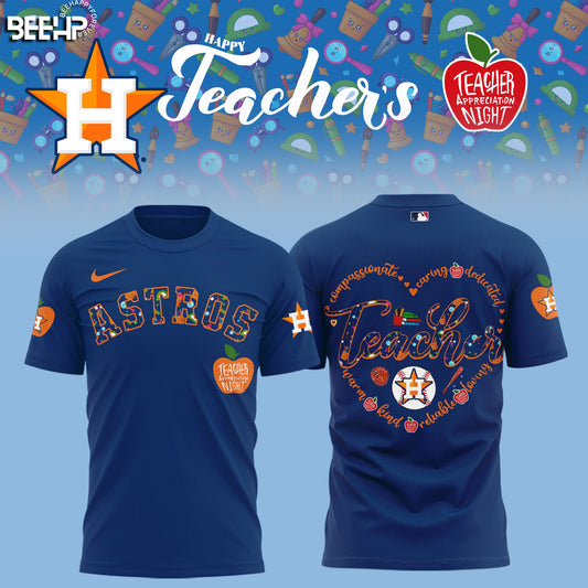 Houston Astros TEACHER APPRECIATION NIGHT Editions Limited 2025 Tshirt