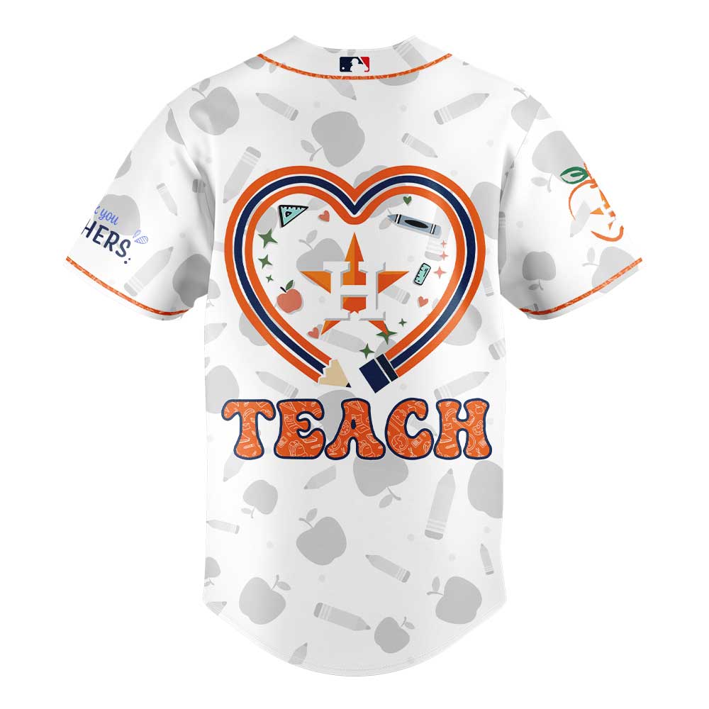 Houston Astros TEACHER APPRECIATION NIGHT Editions Limited 2025 Jersey
