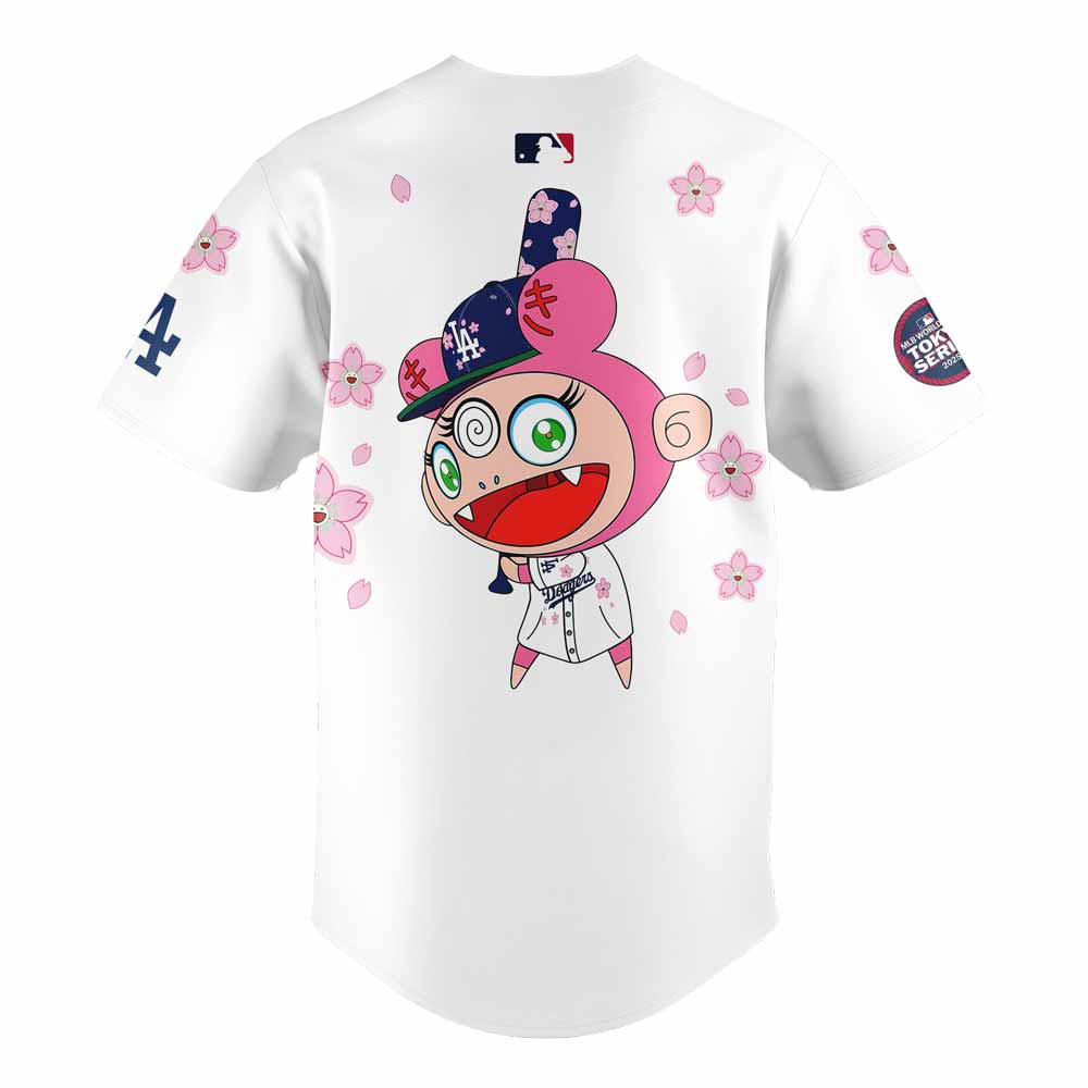 Los Angeles Dodgers Takashi Murakami x MLB World Tour Tokyo Series Jersey