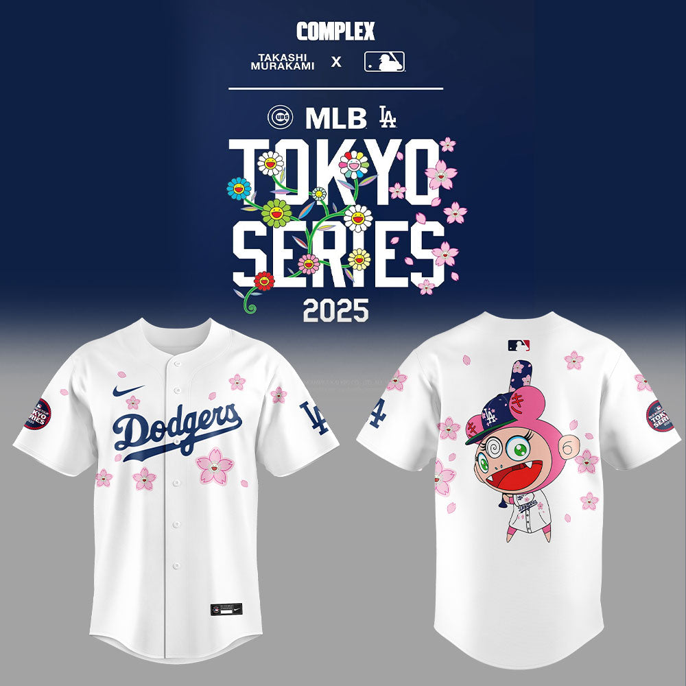 Los Angeles Dodgers Takashi Murakami x MLB World Tour Tokyo Series Jersey