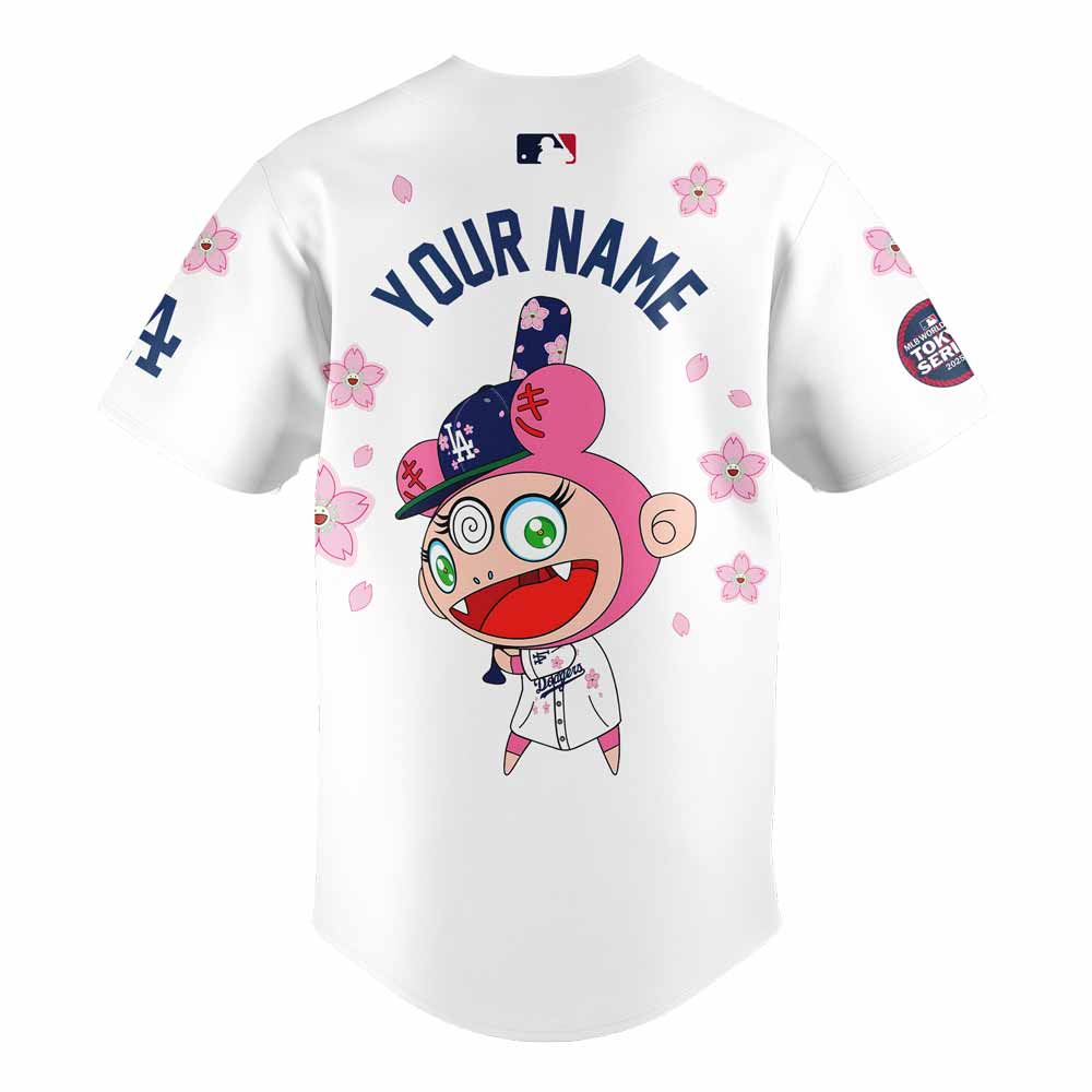 Los Angeles Dodgers Takashi Murakami x MLB World Tour Tokyo Series Jersey