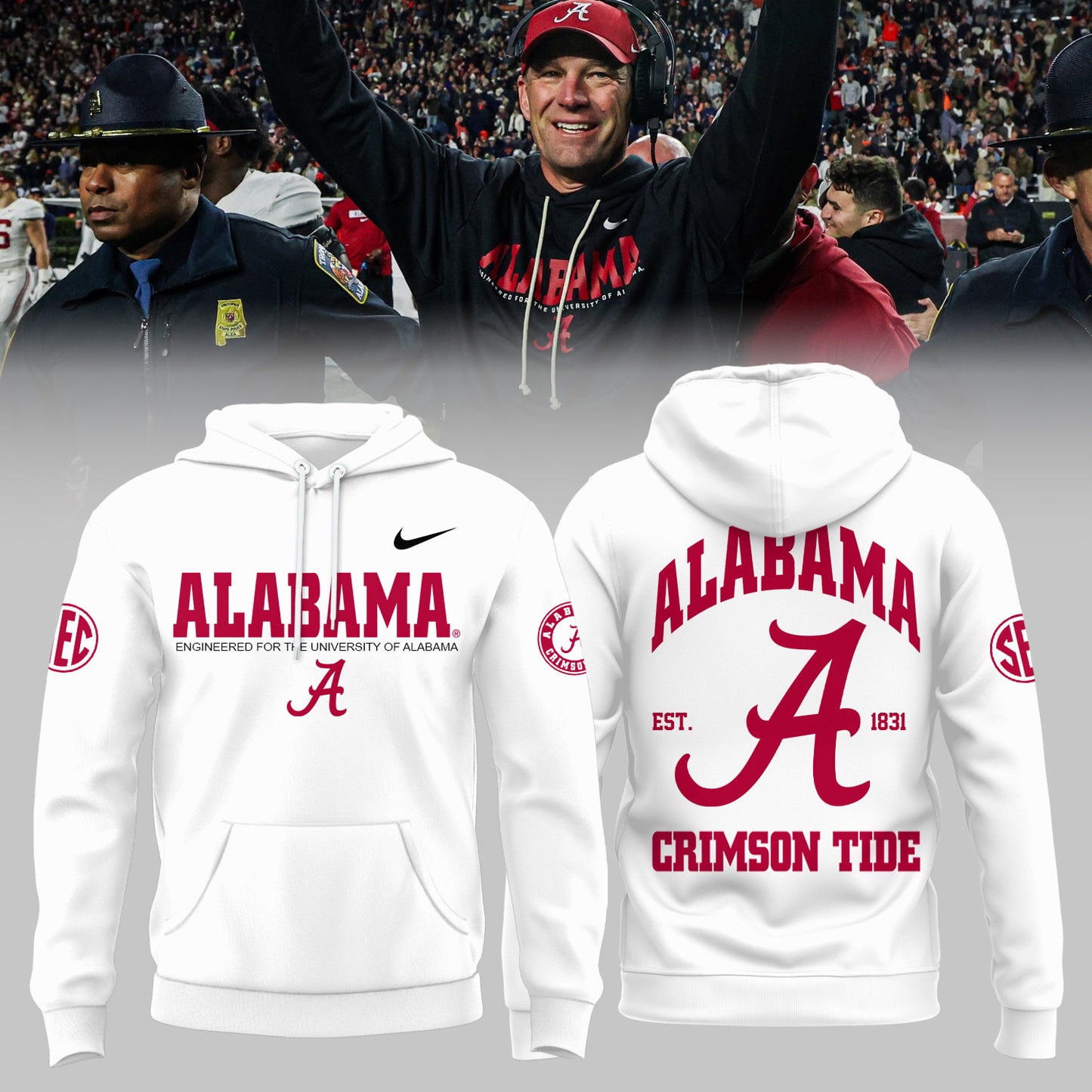 Alabama Sideline Men Dri-FIT College Limited Edition Hoodie | XJ33
