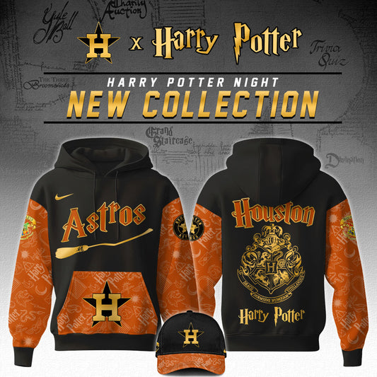 Houston Astros x Harry Potter Night Hoodie Editions Limited
