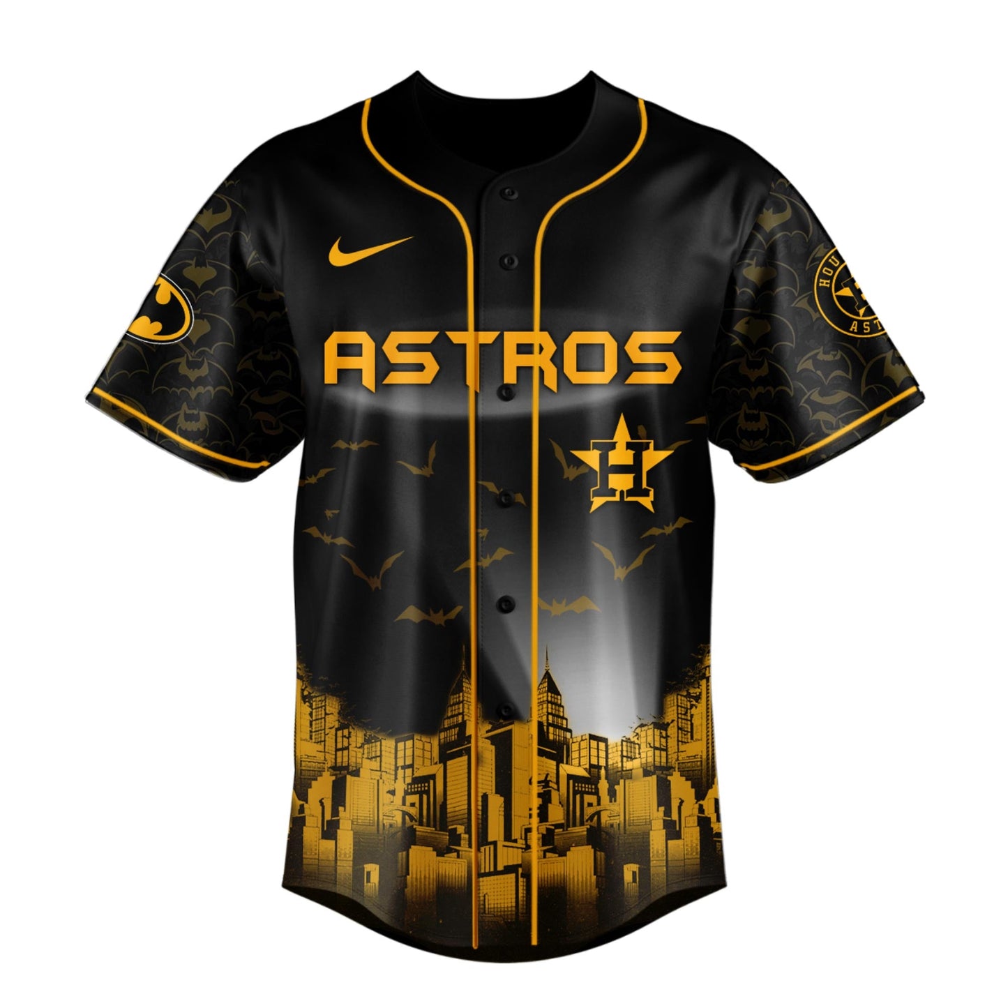 Houston Astros x DC Batman Game Night Special Edition Jersey
