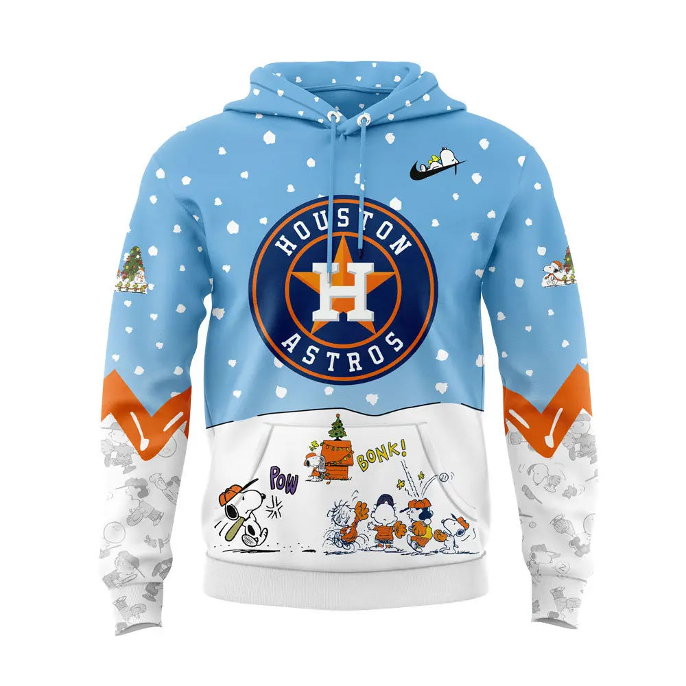 Houston Astros Peanuts & Snoopy Hoodie