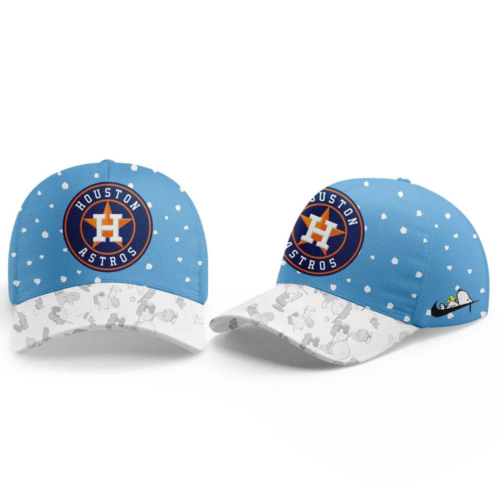 Houston Astros Peanuts & Snoopy Tshirt