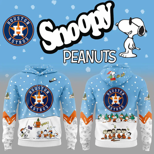 Houston Astros Peanuts & Snoopy Hoodie