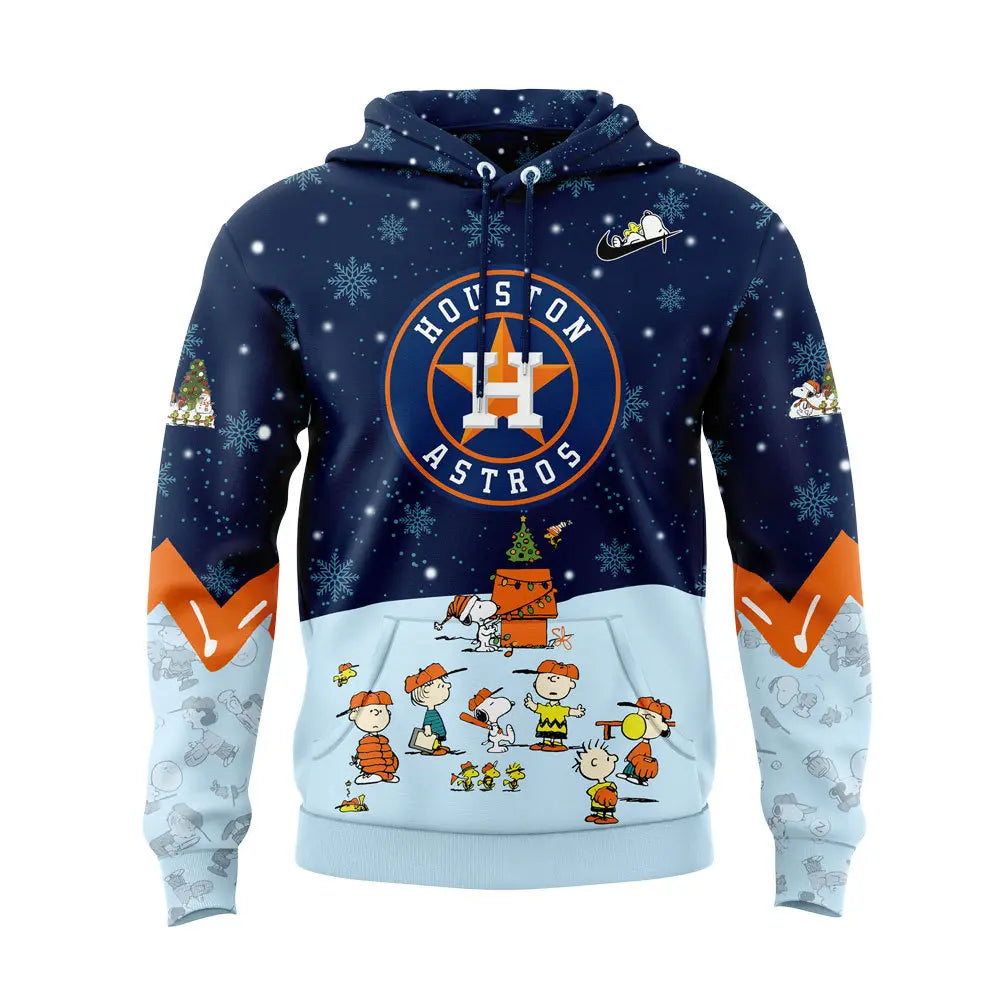 Houston Astros Peanuts & Snoopy Hoodie