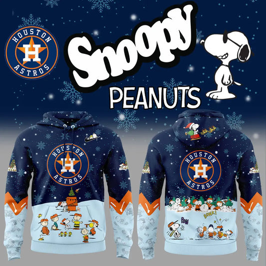 Houston Astros Peanuts & Snoopy Hoodie