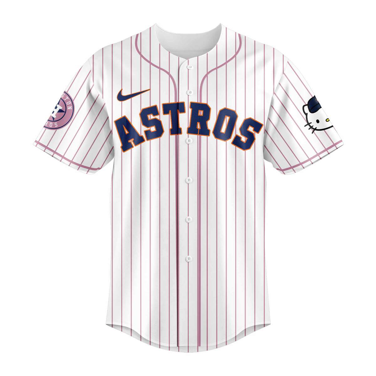 Limited Editon Houston Astros x Hello Kitty Jersey