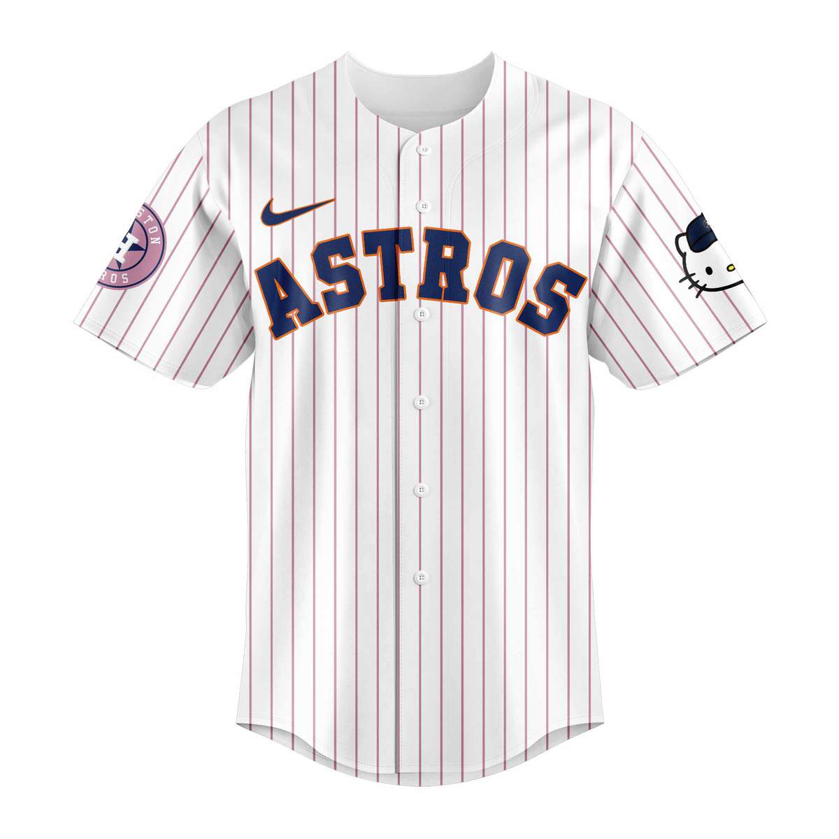 Limited Editon Houston Astros x Hello Kitty Jersey
