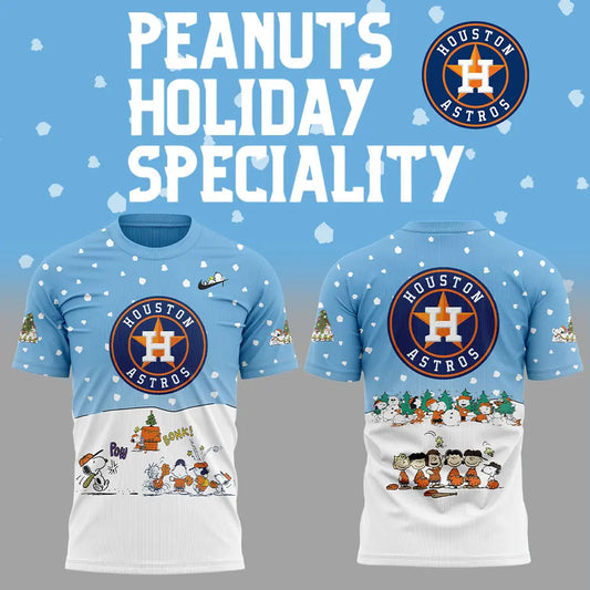 Houston Astros Peanuts & Snoopy Tshirt