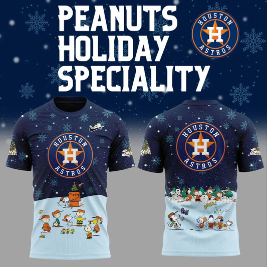 Houston Astros Peanuts & Snoopy Tshirt