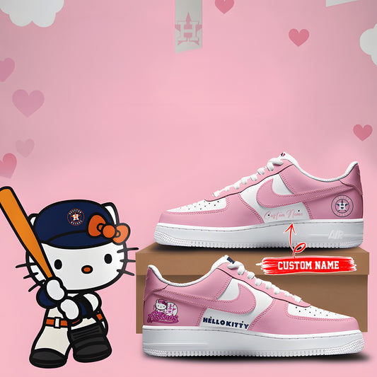 Houston Astros x Hello Kitty Sneakers 2024 Ver1