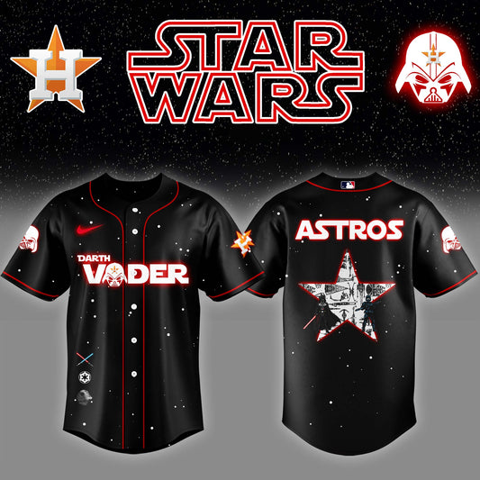 Houston Astros x Stars Wars Darth Vader Night Baseball Jersey Editions Limited
