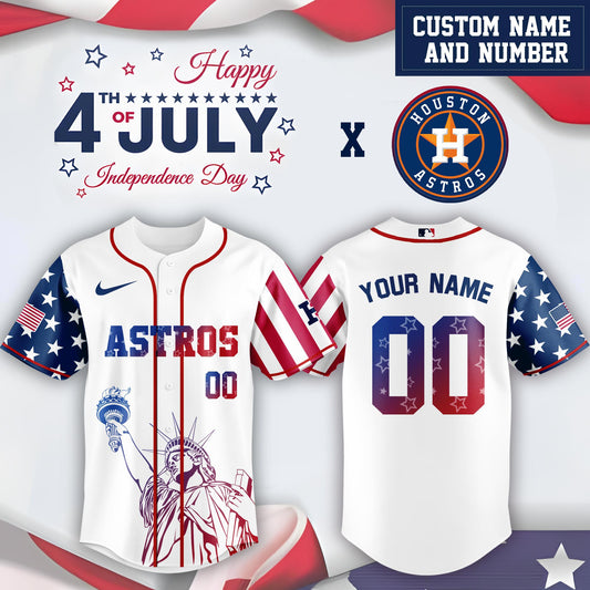 Houston Astros Special Independence Day Limited Edition Jersey