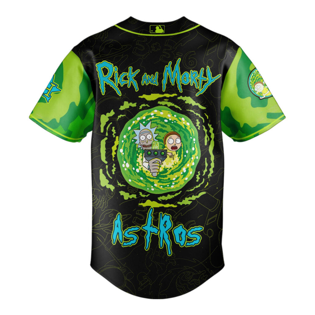 Rick and Morty x MLB Houston Astros Limited Edition Jersey 2025