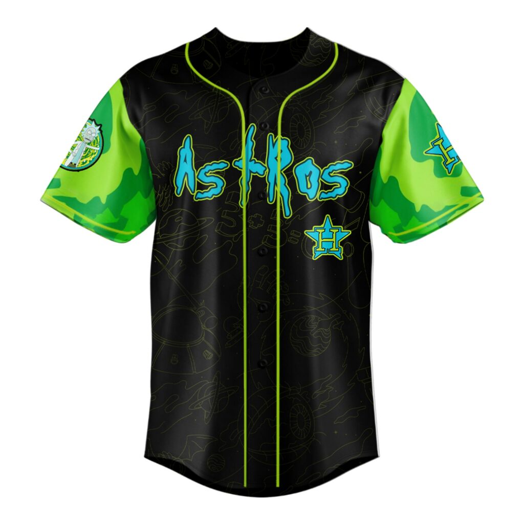 Rick and Morty x MLB Houston Astros Limited Edition Jersey 2025