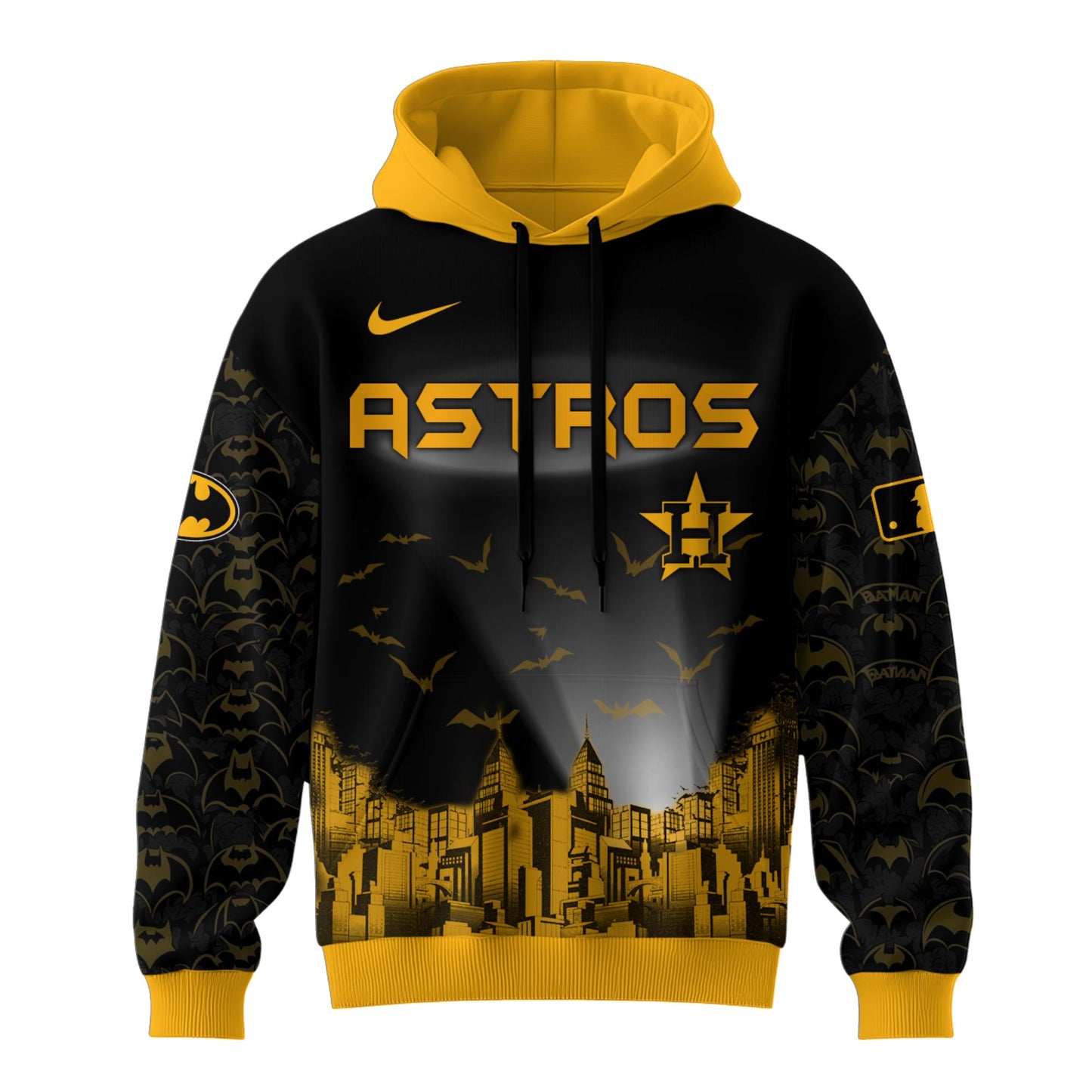 Houston Astros x DC Batman Game Night Special Edition Hoodie