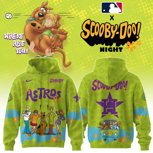 Houston Astros x Scooby Doo Hoodie Editions Limited