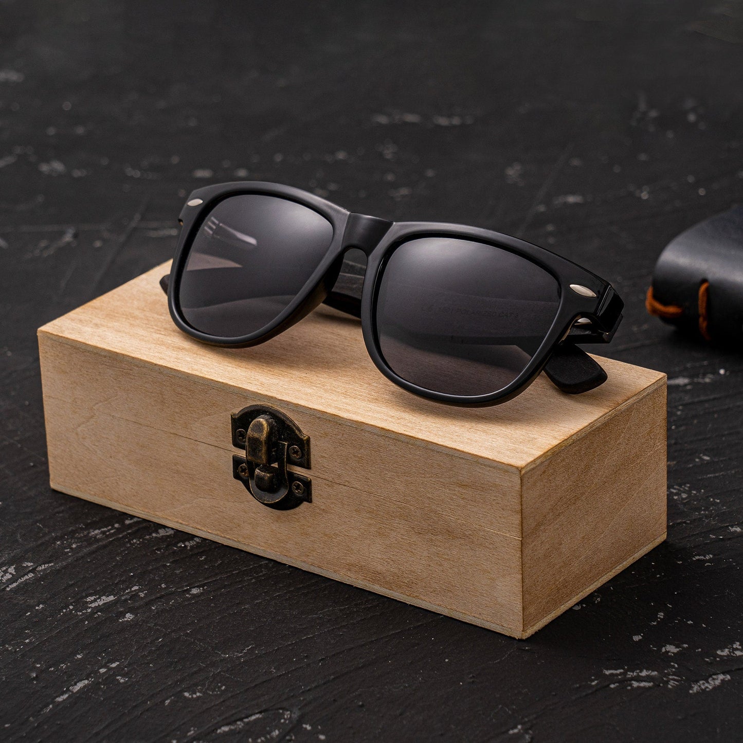 Personalized Ebony Wood Sunglasses, Custom Engraved Wood Sunglasses, Groomsmen Gifts, Groomsmen Proposal, Groomsman Best Men Gift, Men Gifts