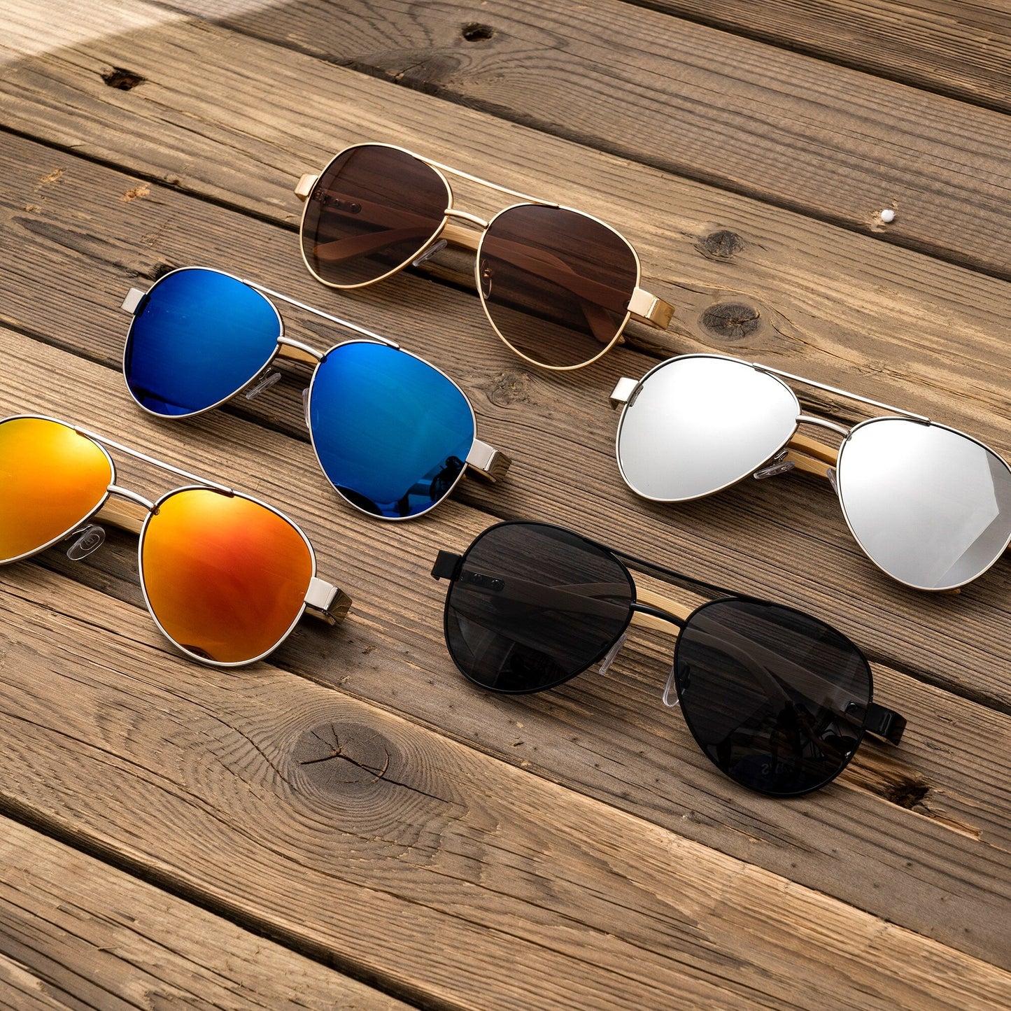Personalized Bamboo Wood Wooden Sunglasses, Custom Engraved Unisex Sunglasses, Wooden Box, Mens Gift, Groomsmen Gifts, Groomsmen Sunglasses