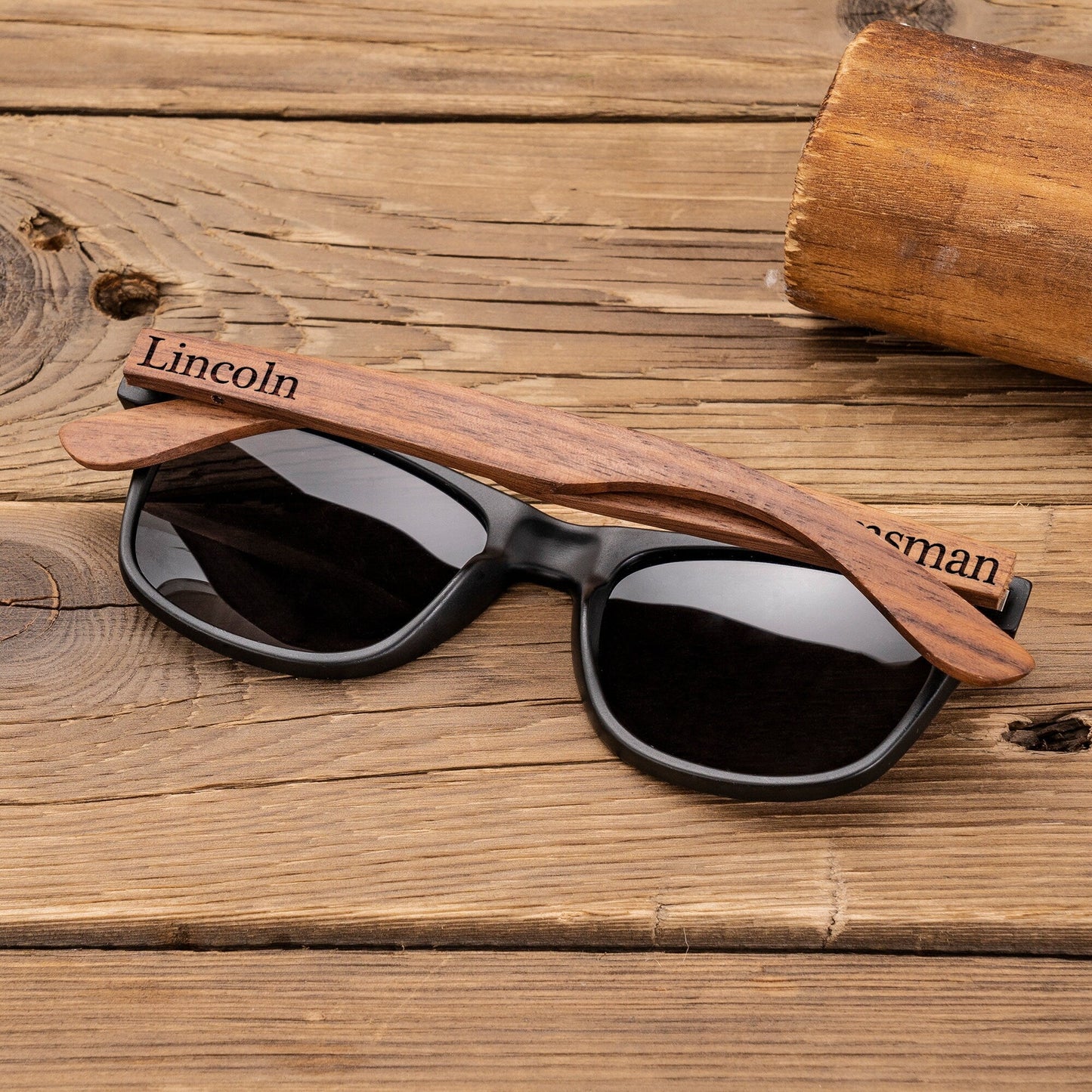 Personalized Walnut Wood Wooden, Groomsman Sunglasses, Gifts For Groomsmen, Bachelor Party Gift, Wedding Gift For Guys, Groomsmen Proposal