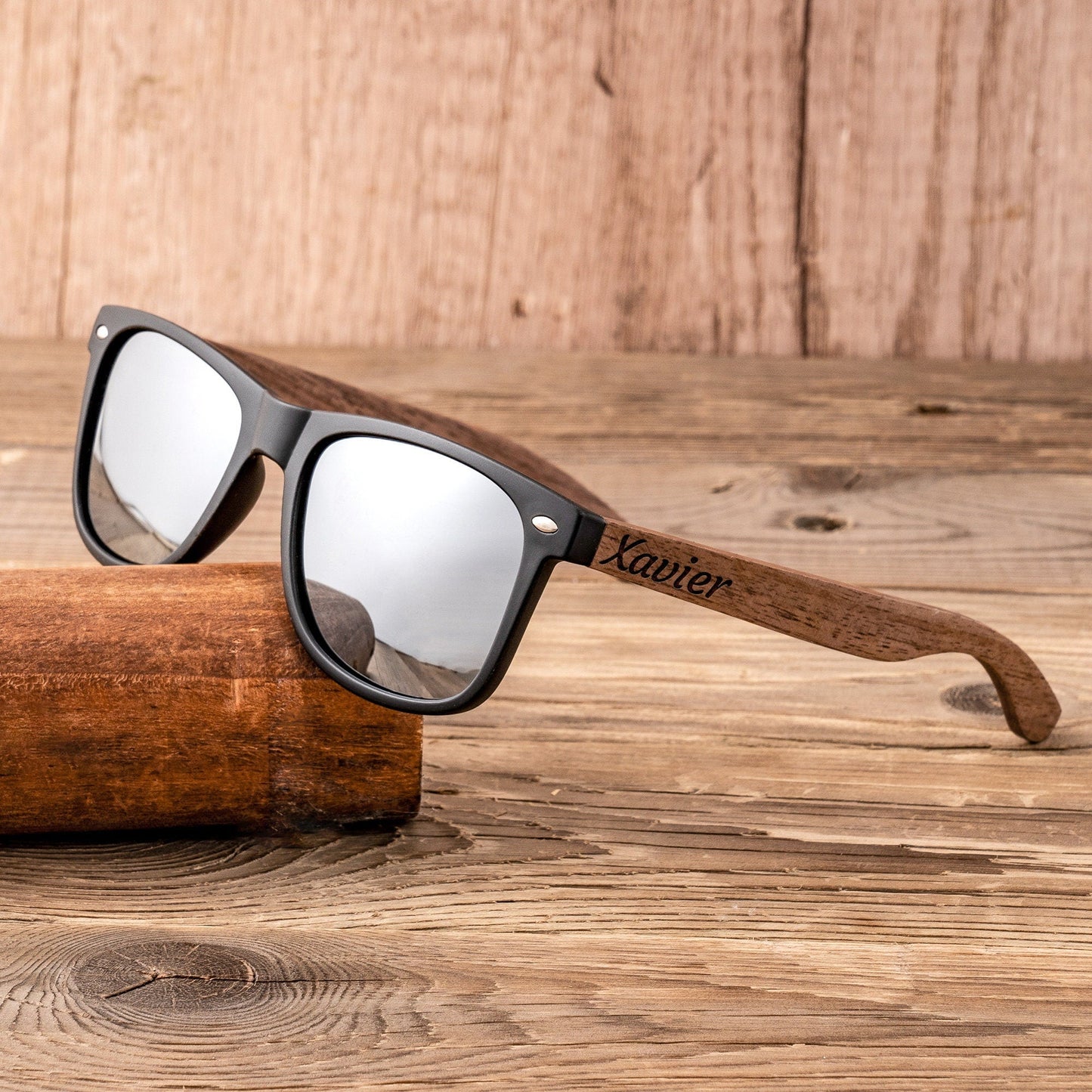 Personalized Walnut Wood Wooden, Groomsman Sunglasses, Gifts For Groomsmen, Bachelor Party Gift, Wedding Gift For Guys, Groomsmen Proposal