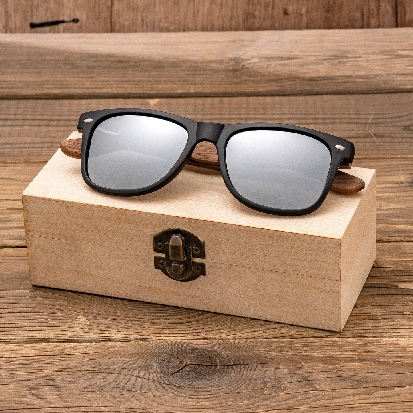 Personalized Walnut Wood Wooden, Groomsman Sunglasses, Gifts For Groomsmen, Bachelor Party Gift, Wedding Gift For Guys, Groomsmen Proposal
