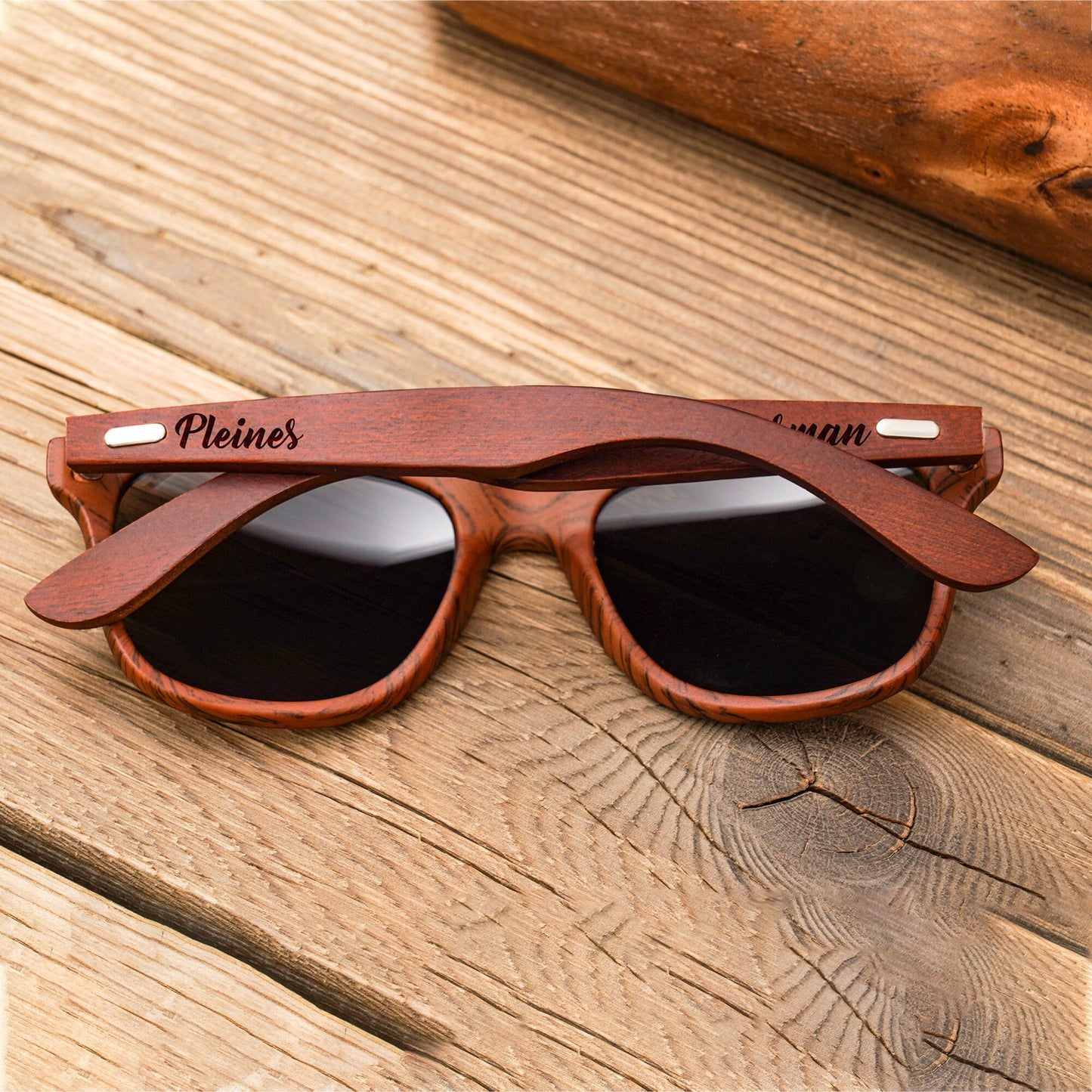 Personalized Wooden Sunglasses, Groomsmen Gifts, Groomsman Proposal, Custom Engraved Wood Sunglasses, Bachelor Party Wedding Gifts for Guys