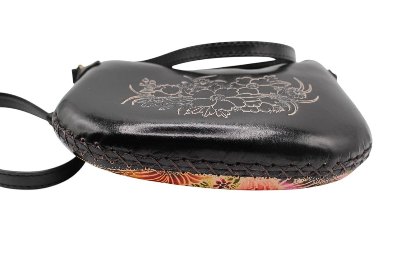 Handmade Leather Fox Crossbody Bag: Animal-Themed Mini Purse