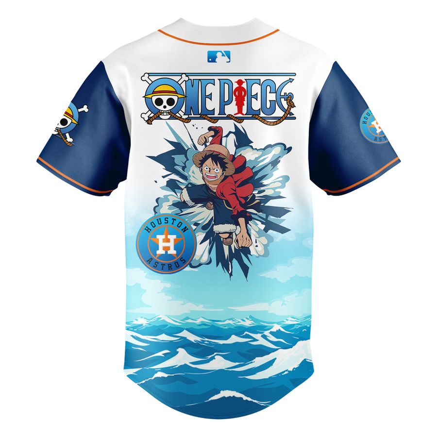 Limited Edition Houston Astros x One piece Baseball Jersey 2025