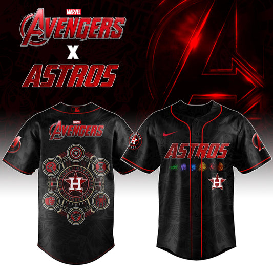 Houston Astros x Marvel Avengers Night Jersey Editions Limited Jersey 2025