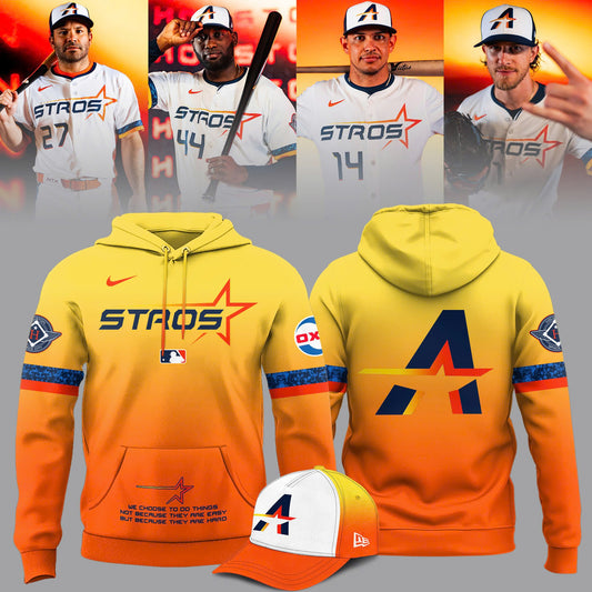 Limited Edition Houston Astros New City Connect “The Next Frontier” 2025 Hoodie