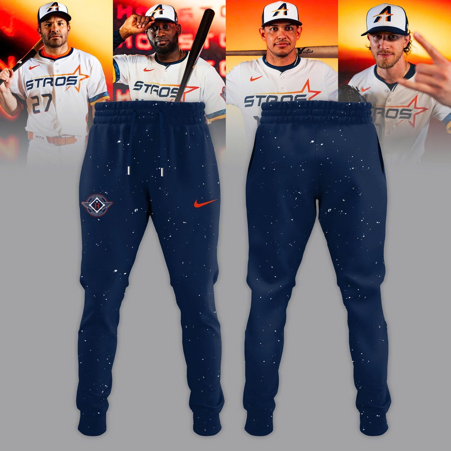 Limited Edition Houston Astros Navy 2025 City Connect “The Next Frontier” 2025 Jersey