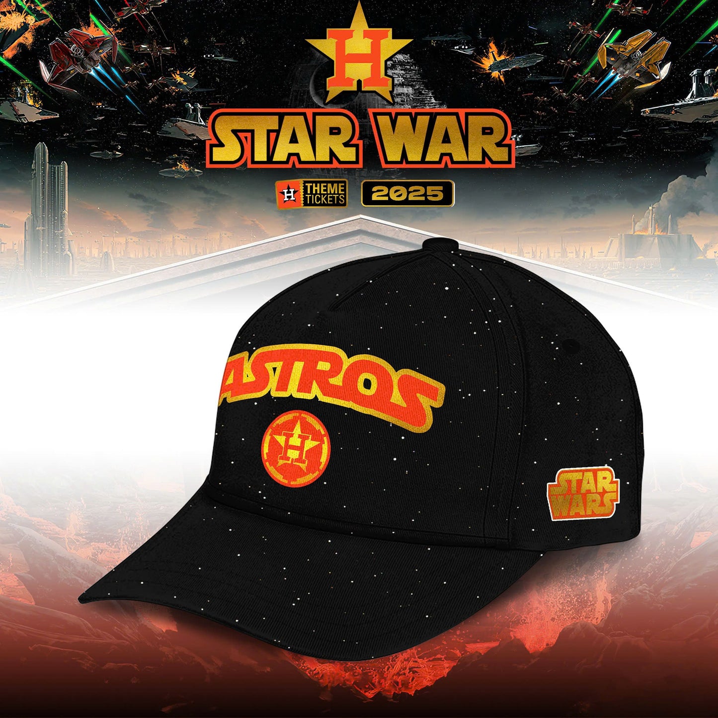 Houston Astros x Star War Limited Edition Jersey 2025