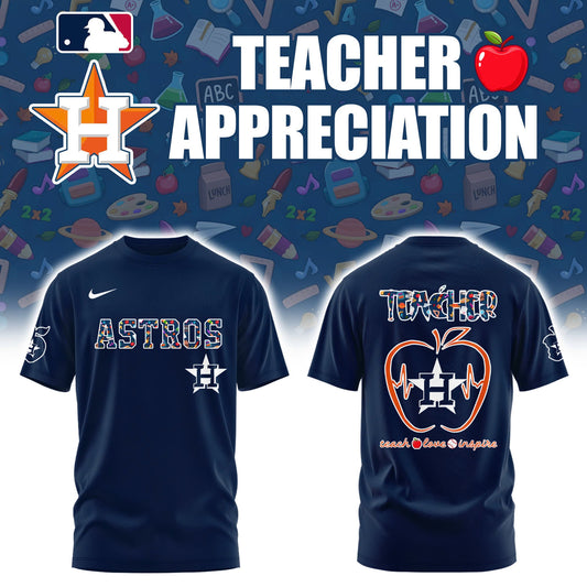 Houston Astros TEACHER NIGHT Combo Tshirt