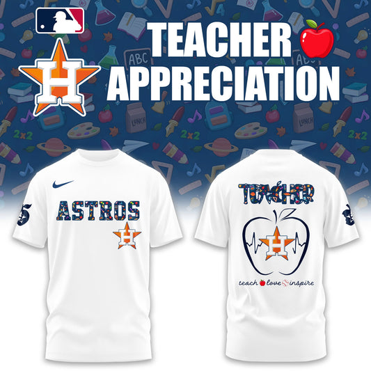 Houston Astros TEACHER NIGHT Combo Tshirt