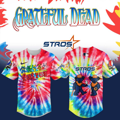 Houston Astros x Grateful Dead New Jersey