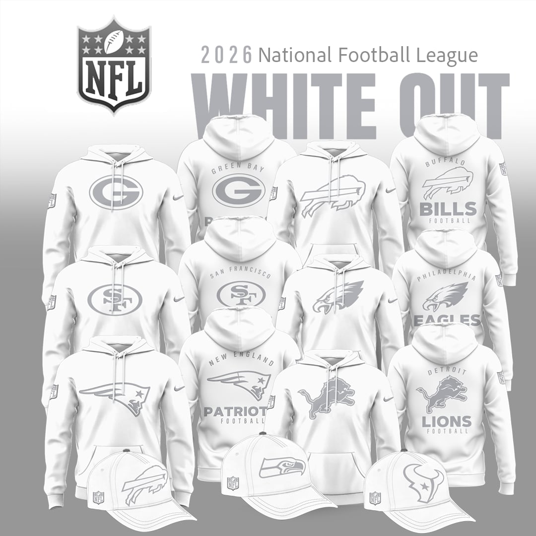 All Team NFL 2025 White Out Limited Edition Combo Hoodie | FQ45