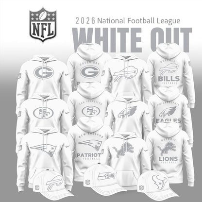 All Team NFL 2025 White Out Limited Edition Combo Hoodie | FQ45