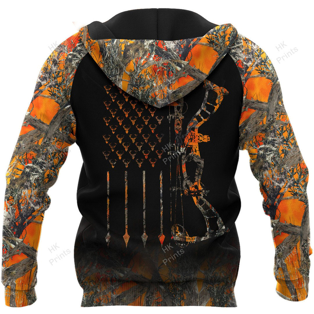 BowHunting Just The Tip I Promise Orange Camouflage Hunting Apparels