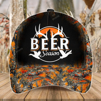 Beer Season Orange Camouflage Hunting Apparels